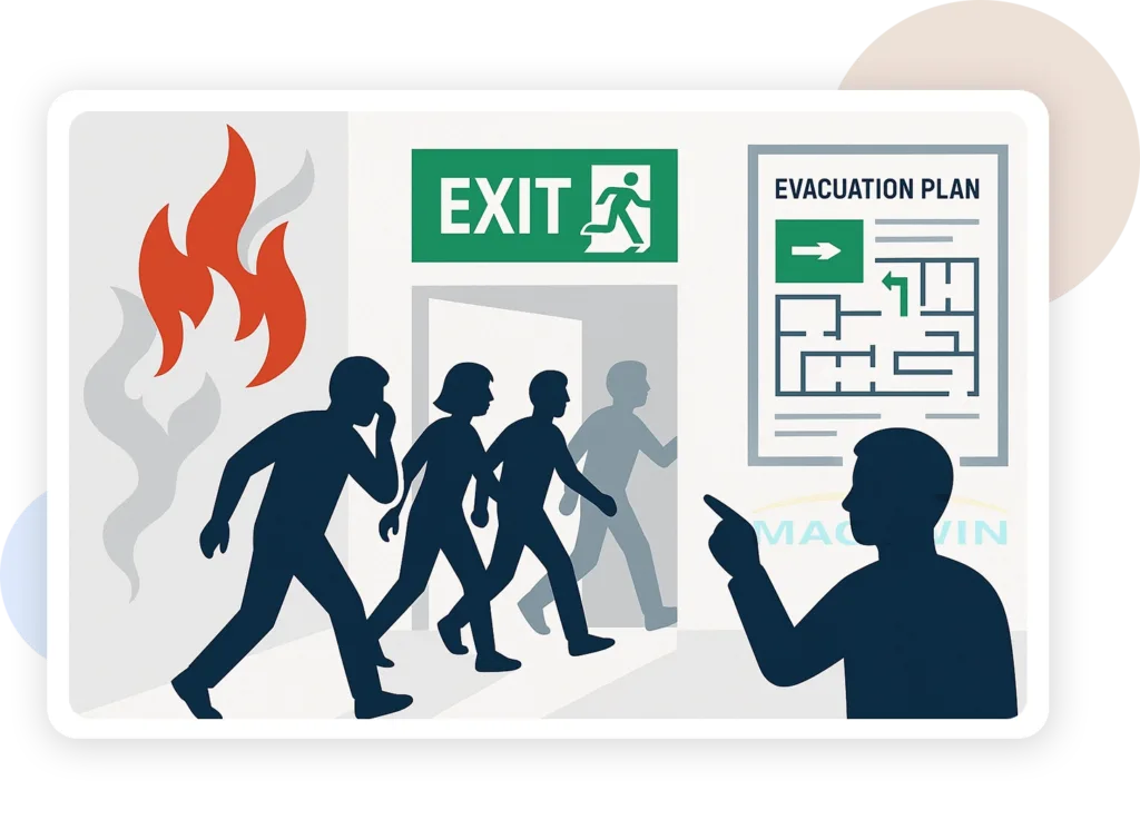 template wordpress content image block – Evacuatie brand